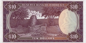 Banknote from Rhodesia