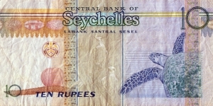 Banknote from Seychelles