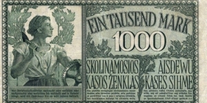 Banknote from Germany