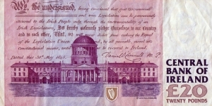 Banknote from Ireland