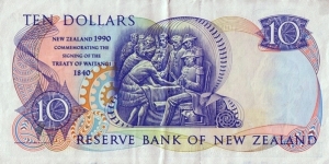 Banknote from New Zealand