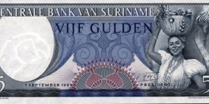 5 Gulden Banknote