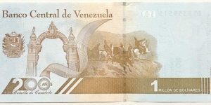 Banknote from Venezuela