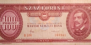 100 Forint Banknote