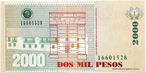 Banknote from Colombia