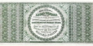 Banknote from USA