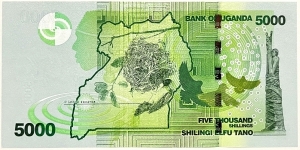 Banknote from Uganda