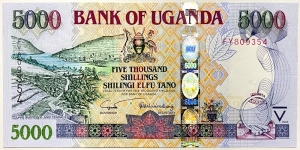 5000 Shillings Banknote