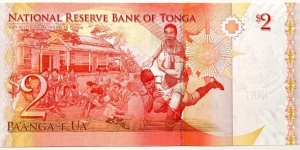 Banknote from Tonga