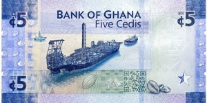 Banknote from Ghana