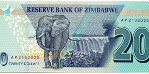 Banknote from Zimbabwe