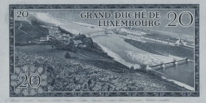 Banknote from Luxembourg