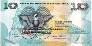 10 Kina Banknote