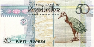 Banknote from Seychelles