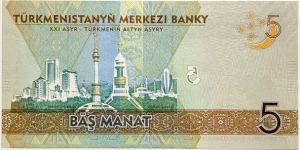 Banknote from Turkmenistan