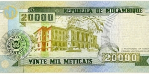 Banknote from Mozambique