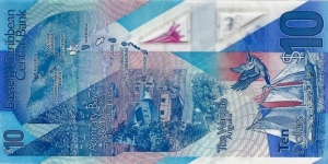 Banknote from East Caribbean St.