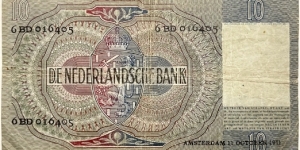 Banknote from Netherlands