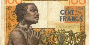 Banknote from West African States