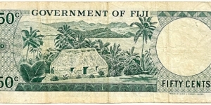 Banknote from Fiji