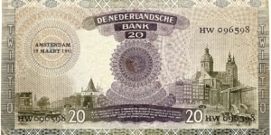 Banknote from Netherlands