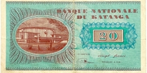 Banknote from Congo