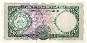 Banknote from Mozambique