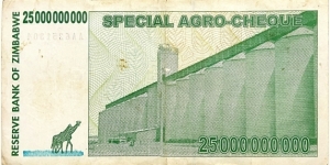 Banknote from Zimbabwe