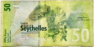 Banknote from Seychelles