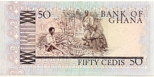 Banknote from Ghana