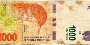 1000 Pesos Banknote