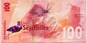 Banknote from Seychelles