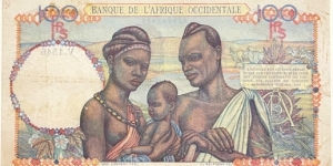 Banknote from West African States