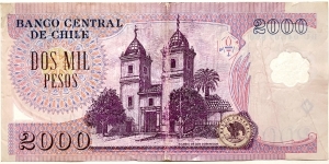 Banknote from Chile