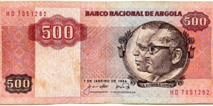 500 Kwanzas Banknote