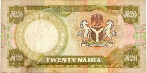 Banknote from Nigeria