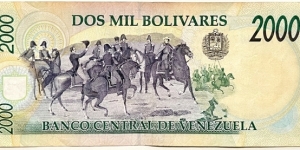 Banknote from Venezuela