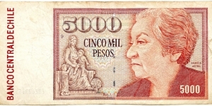 5000 Pesos Banknote