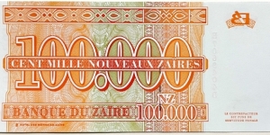 Banknote from Congo