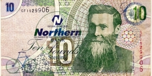 10 Pounds Sterling (Northern Bank / Northern Ireland) Banknote