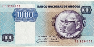 1000 Kwanzas Banknote