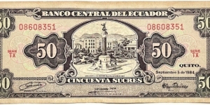 50 Sucres Banknote