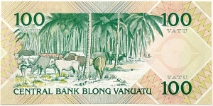 Banknote from Vanuatu