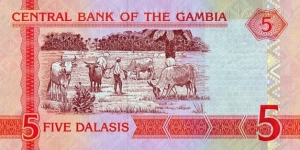 Banknote from Gambia