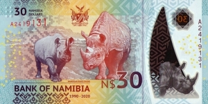 Banknote from Namibia