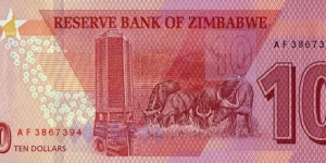 Banknote from Zimbabwe