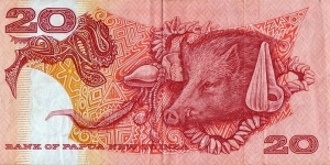 Banknote from Papua New Guinea