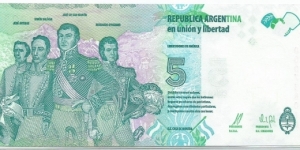 Banknote from Argentina