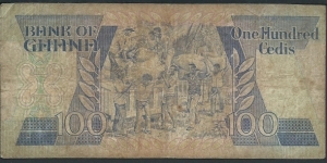 Banknote from Ghana