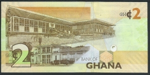 Banknote from Ghana